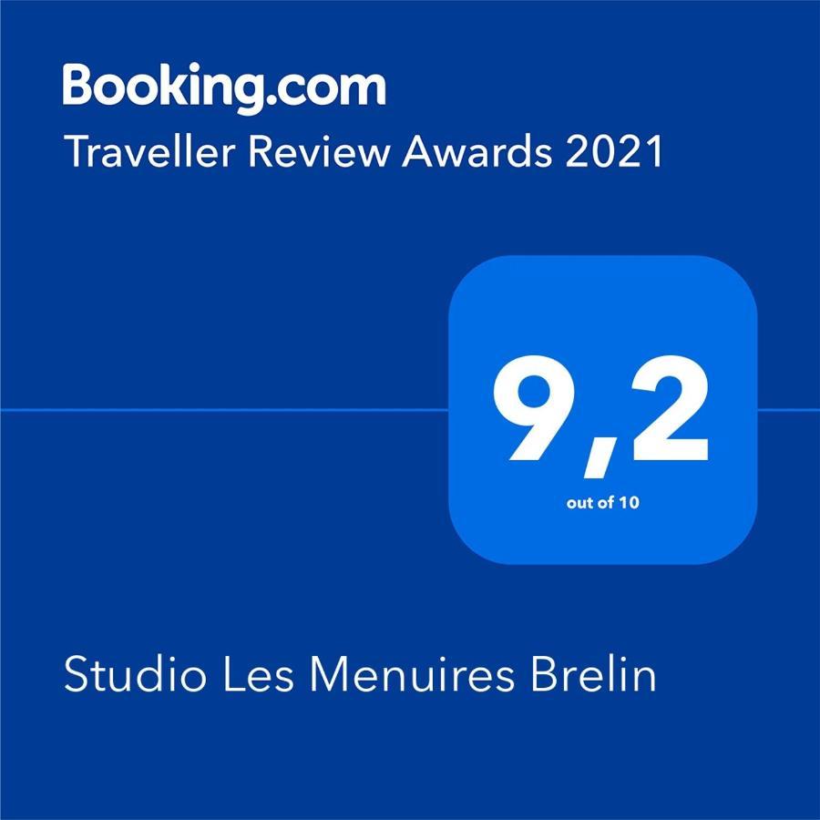 Апартаменты Studio Les Menuires Brelin Сен-Мартен-де-Бельвиль Экстерьер фото
